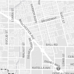 City Of Anaheim Gis Andy's Map